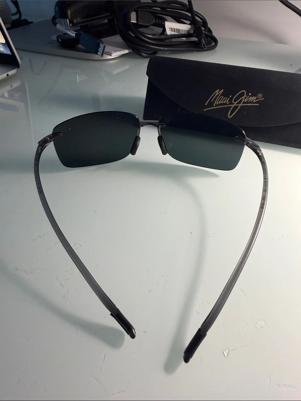 Maui Jim Hema Sunglasses in Black
